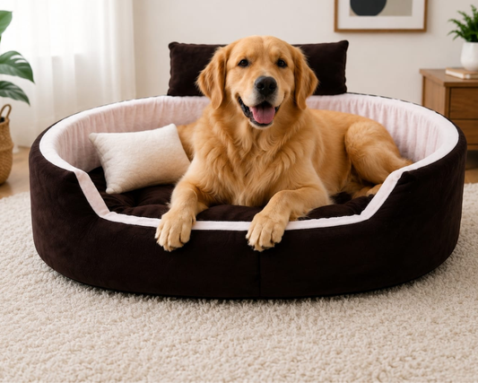 PawVanta™ CozyNest Plush Pet Bed – Ultra-Soft Comfort Sofa for Small Dogs & Cats