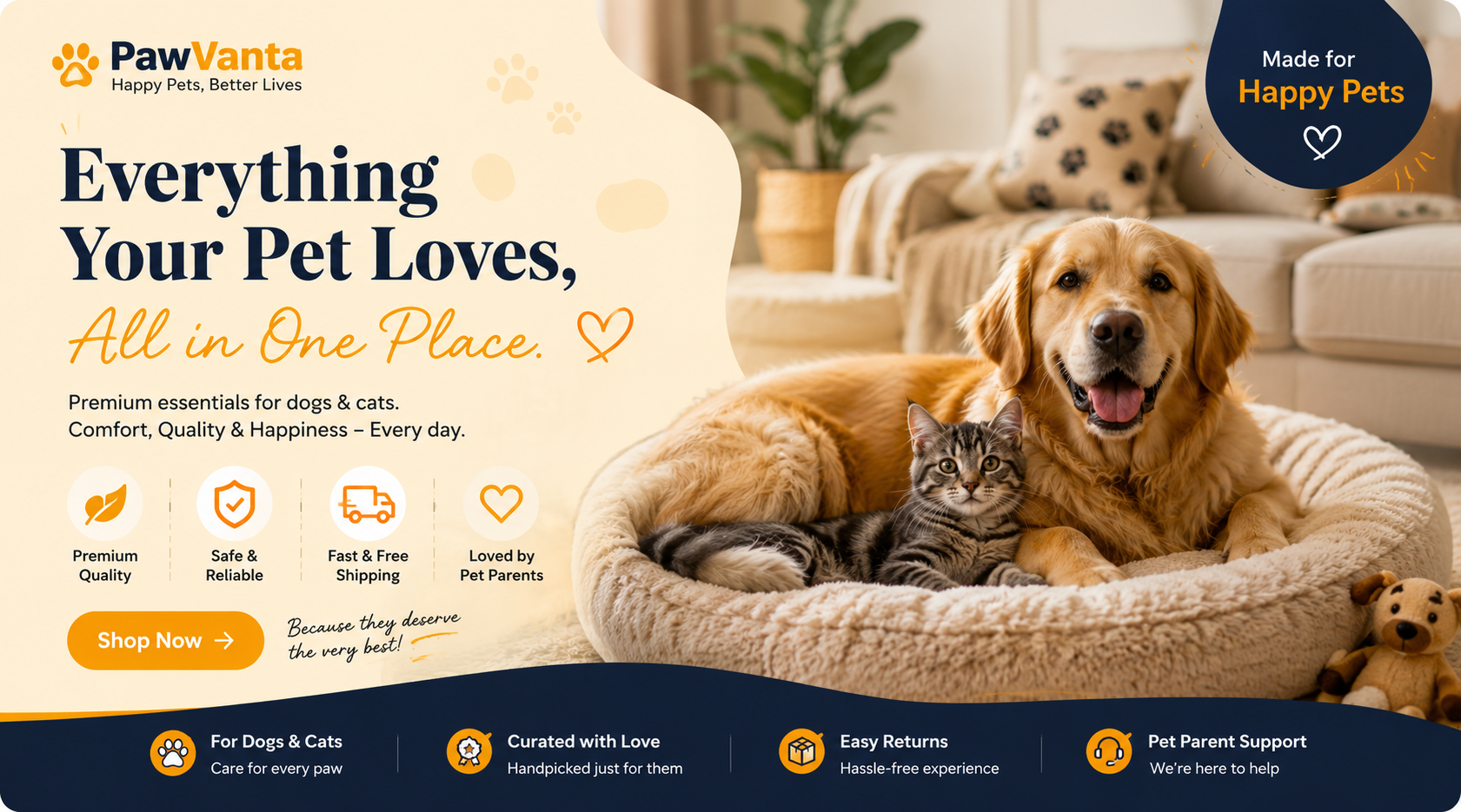 PawVanta - Everything Your Pet Loves, All in One Place